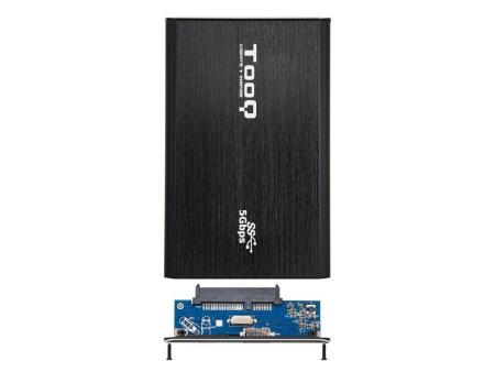 Caja Externa para Disco Duro de 2.5' TooQ TQE-2529B/ USB 3.1