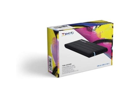 Caja Externa para Disco Duro de 2.5' TooQ TQE-2530B/ USB 3.1