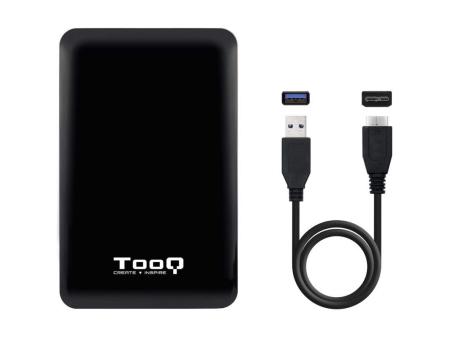 Caja Externa para Disco Duro de 2.5' TooQ TQE-2538B/ USB 3.1