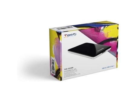 Caja Externa para Disco Duro de 2.5' TooQ TQE-2538B/ USB 3.1