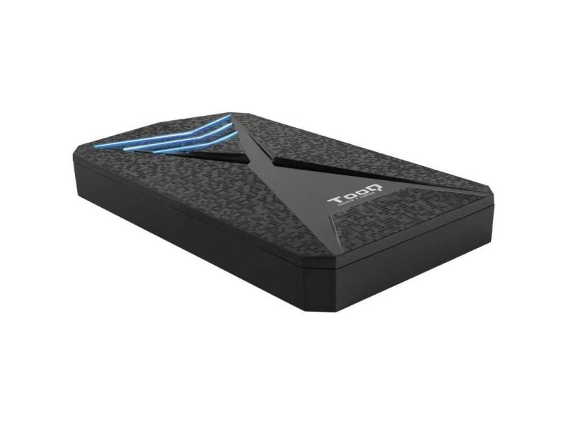 Caja Externa Gaming para Disco Duro de 2.5' TooQ TQE-2550BL/ USB 3.1/ Sin tornillos