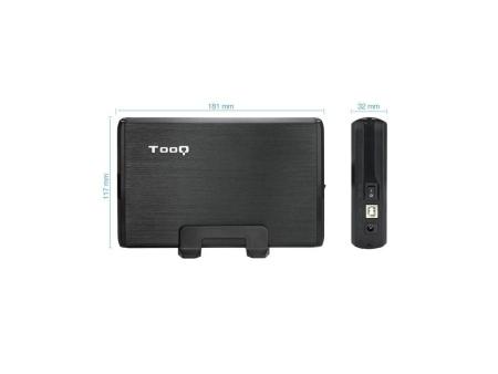 Caja Externa para Disco Duro de 3.5' TooQ TQE-3509B/ USB 2.0