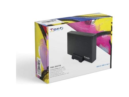 Caja Externa para Disco Duro de 3.5' TooQ TQE-3527B/ USB 3.1