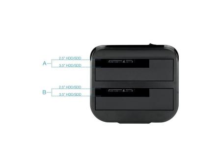 Docking Station para Discos Duros TooQ TQDS-802B