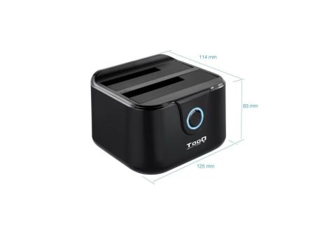 Docking Station para Discos Duros TooQ TQDS-802B