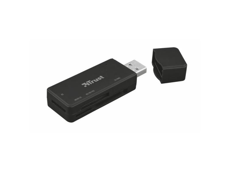 Lector de Tarjetas Externo Trust Nanga 21935/ USB 3.1