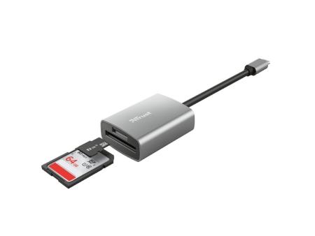 Lector de Tarjetas Externo Trust Dalyx/ USB Tipo-C