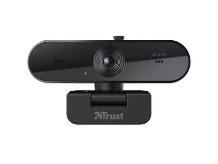 Webcam Trust TW-250/ Enfoque Automático/ 2560 x 1440 QHD