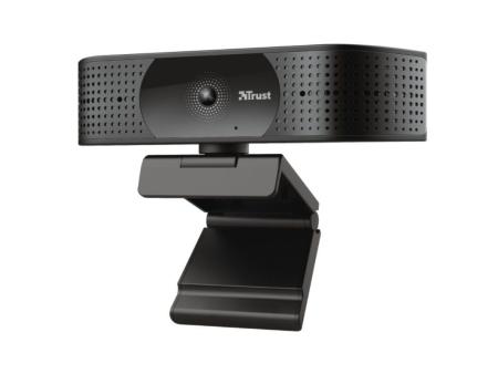 Webcam Trust TW-350/ Enfoque Automático/ 3840 x 2160 4K UHD