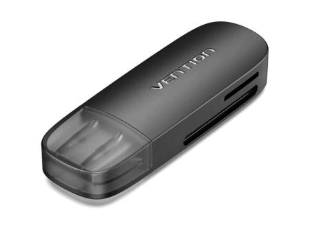 Lector de Tarjetas Externo Vention CLEB0/ USB 2.0