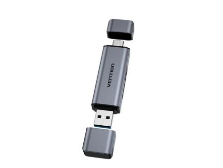 Lector de Tarjetas Externo Vention CLFB0/ USB 3.0