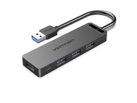 Hub USB 3.0 Vention CHLBD/ 4xUSB/ MicroUSB PD/ 50cm