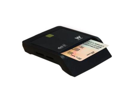 Lector de DNI y Tarjetas Woxter Combo PE26-025/ Negro