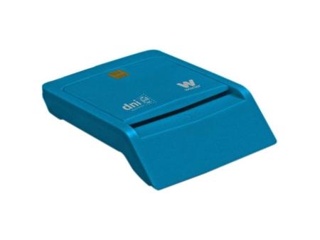 Lector de DNI Woxter PE26-143/ Azul