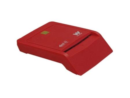 Lector de DNI Woxter PE26-145/ Rojo