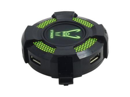 Hub USB 2.0 Woxter Stinger Hub Verde/ 4xUSB