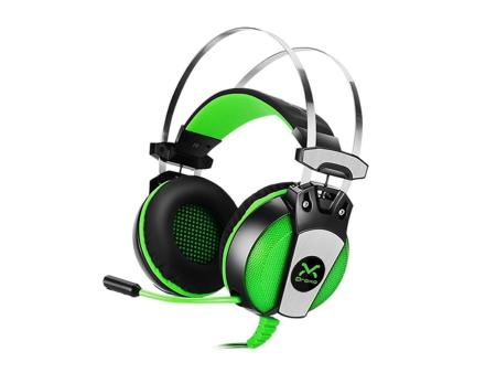 Auriculares Gaming con Micrófono Droxio Hadlok/ Jack 3.5/ Verde