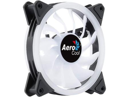 Ventilador Aerocool Duo 12/ 12cm/ RGB