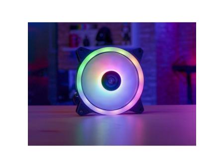 Ventilador Aerocool Duo 12/ 12cm/ RGB