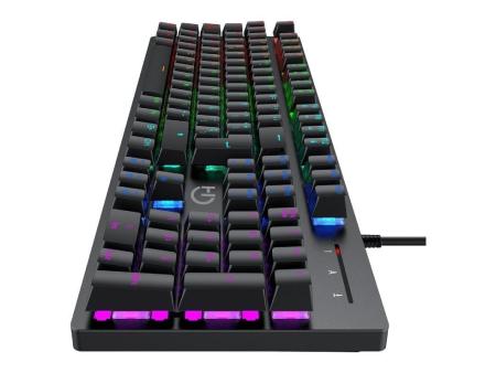 Teclado Gaming Mecánico Hiditec GK400 ARGB/ Switch Rojo