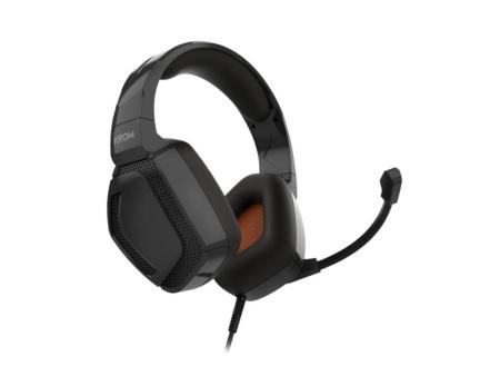 Auriculares Gaming con Micrófono Krom Kopa Pro/ Jack 3.5/ Negros