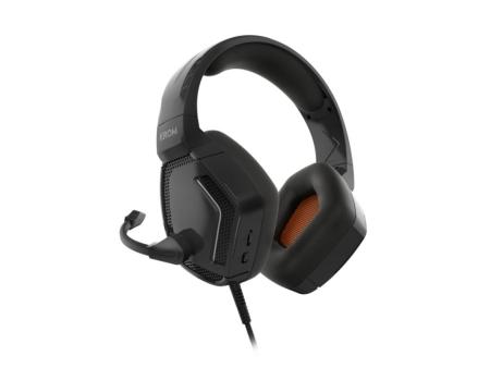 Auriculares Gaming con Micrófono Krom Kopa Pro/ Jack 3.5/ Negros