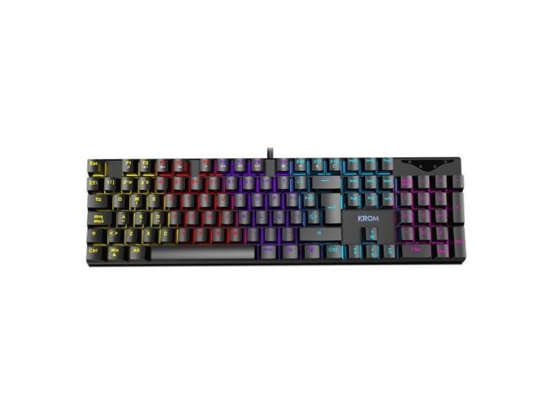 Teclado Gaming Mecánico Krom Kasic/ Negro