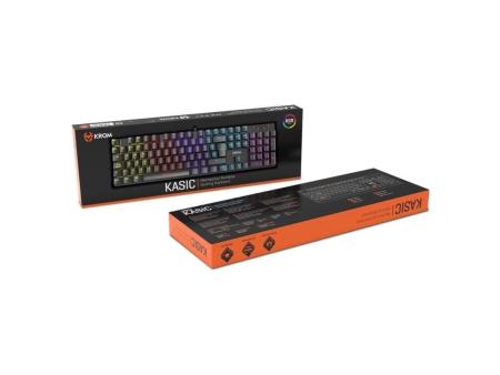 Teclado Gaming Mecánico Krom Kasic/ Negro