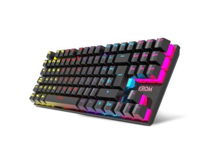 Teclado Gaming Mecánico Krom Kasic TKL/ Negro