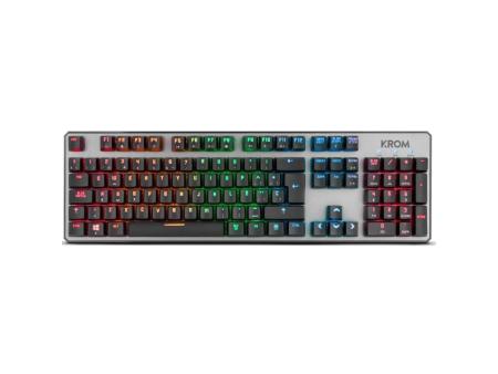 Teclado Gaming Mecánico Krom Kernel/ Negro