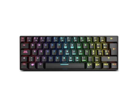 Teclado Gaming Mecánico Inalámbrico Krom Kluster/ Negro