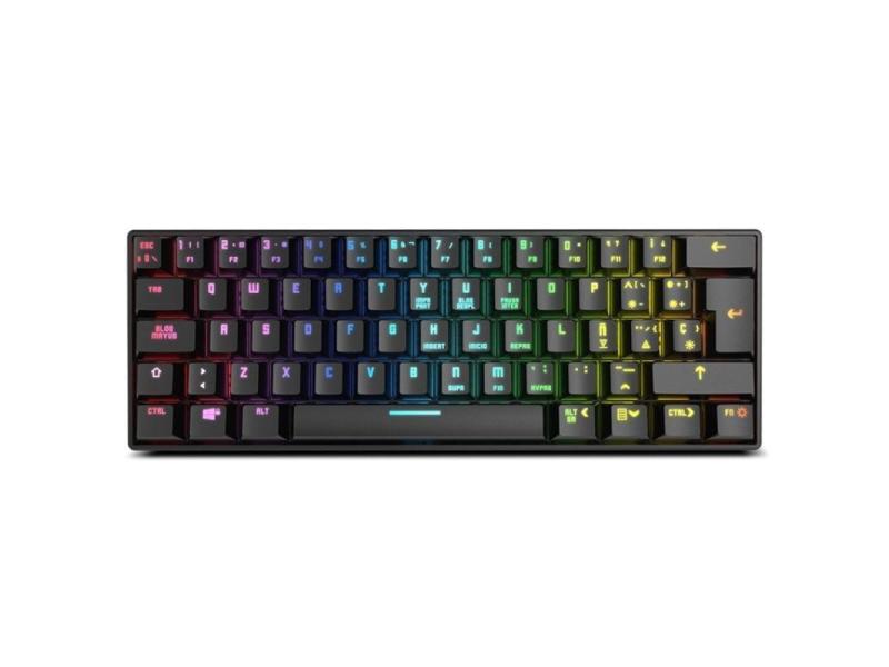 Teclado Gaming Mecánico Inalámbrico Krom Kluster/ Negro