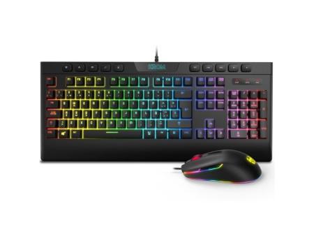 Pack Gaming Krom Kalyos/ Teclado RGB + Ratón Óptico