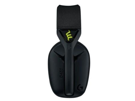 Auriculares Gaming Inalámbrico con Micrófono Logitech G435/ Bluetooth/ Negro y Amarillo Fluorescente