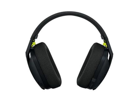 Auriculares Gaming Inalámbrico con Micrófono Logitech G435/ Bluetooth/ Negro y Amarillo Fluorescente