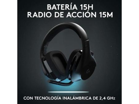 Auriculares Gaming Inalámbricos con Micrófono Logitech G533/ Negros