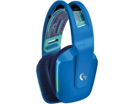 Auriculares Gaming Inalámbricos con Micrófono Logitech G733/ Azul