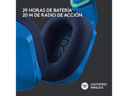 Auriculares Gaming Inalámbricos con Micrófono Logitech G733/ Azul