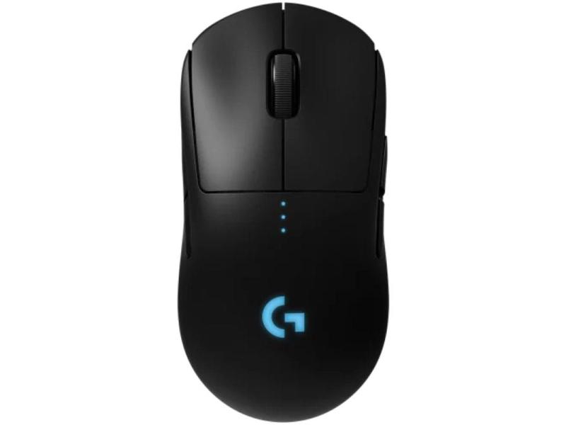 Ratón Gaming Inalámbrico Logitech G PRO/ Batería recargable/ Hasta 25600 DPI/ Negro