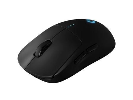 Ratón Gaming Inalámbrico Logitech G PRO/ Batería recargable/ Hasta 25600 DPI/ Negro