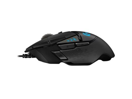 Ratón Gaming Logitech G502 Hero/ Hasta 25600 DPI/ Negro