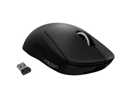 Ratón Gaming Inalámbrico Logitech PRO X Superlight/ Batería recargable/ Hasta 25600 DPI/ Negro