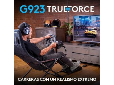 Volante con Pedales Logitech G923 TrueForce para PlayStation PS5/ PC