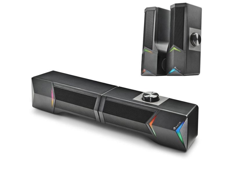 Altavoces - Barra de Sonido con Bluetooth NGS GSX-B1200/ 12W/ 2.0/ Negros