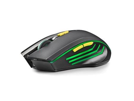 Ratón Gaming Inalámbrico NGS GMX-200/ Batería recargable/ Hasta 3200 DPI