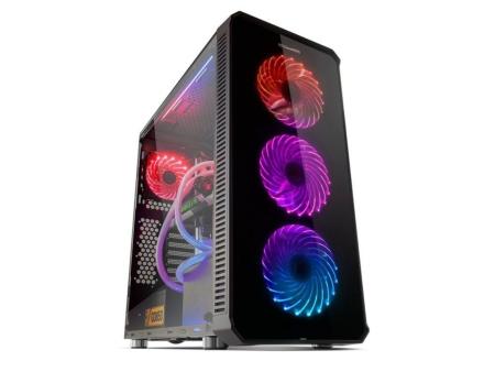 Caja Gaming Torre Nox Hummer TGX Rainbow