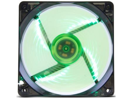 Ventilador Nox Coolfan 120 LED/ 12cm/ Verde