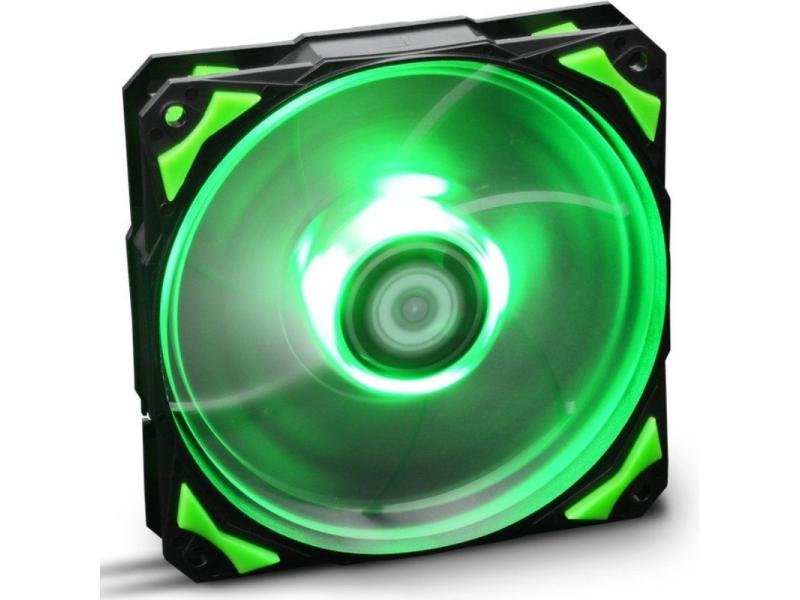 Ventilador Nox H-Fan Green/ 12cm/ Verde