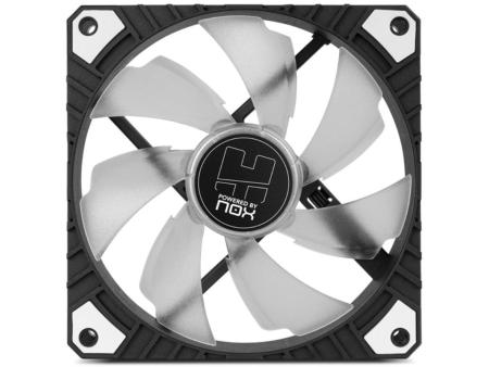 Ventilador Nox H-Fan Pro White/ 12cm/ Blanco