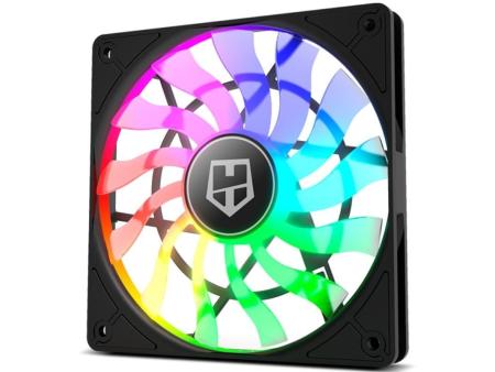 Ventilador Nox Slim Fan/ 12cm/ ARGB